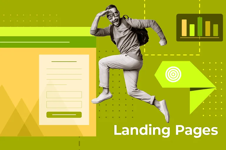 What is a landing page?