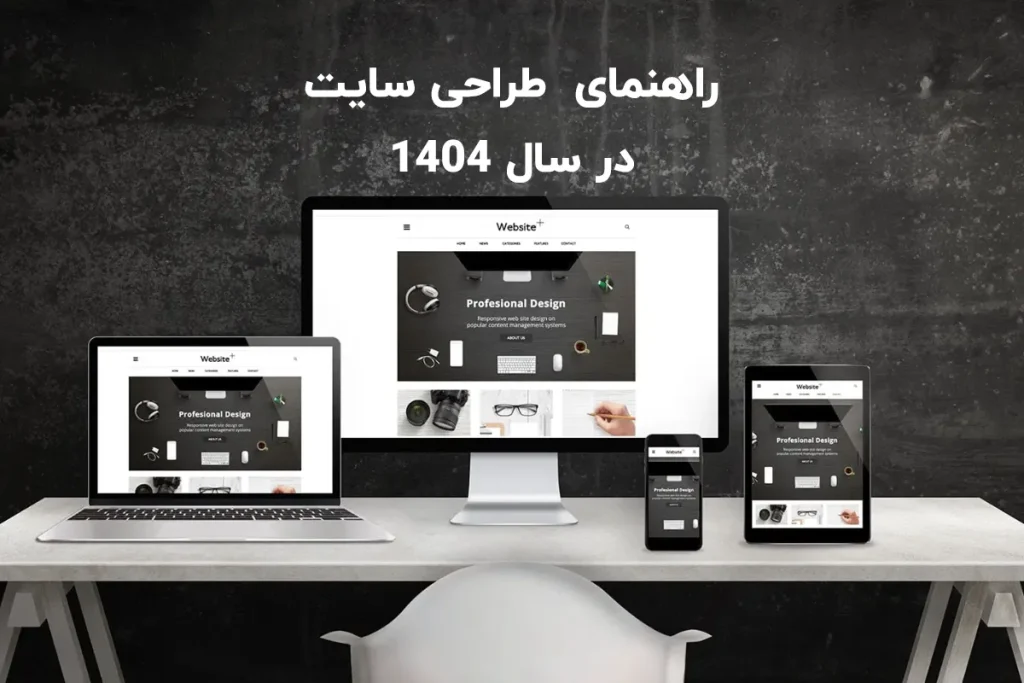 راهنمای طراحی سایت حرفه‌ای